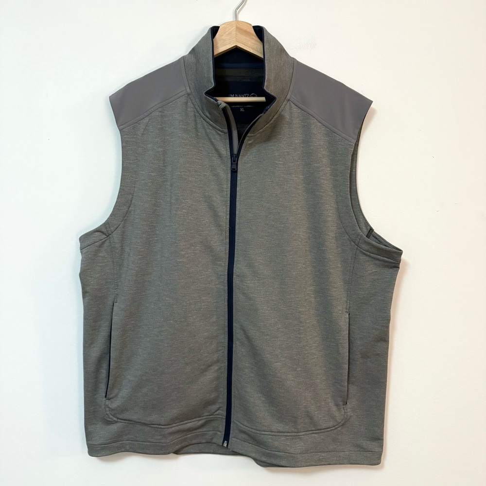 Jim Nantz by Vineyard Vines Full Zip Performance Vest